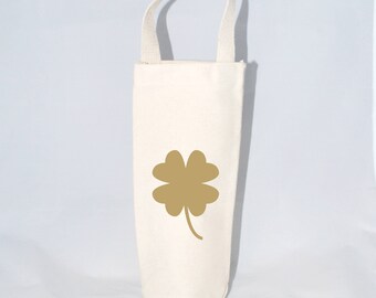 set of 6 heart outline single bottle wine bags beach wedding