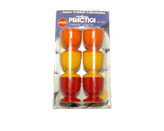 EMSA Practica Six Vintage Egg Cups - In Original Packaging.