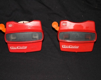 Red 3D View Master, Slide Viewer