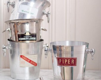 Vintage French Champagne Bucket