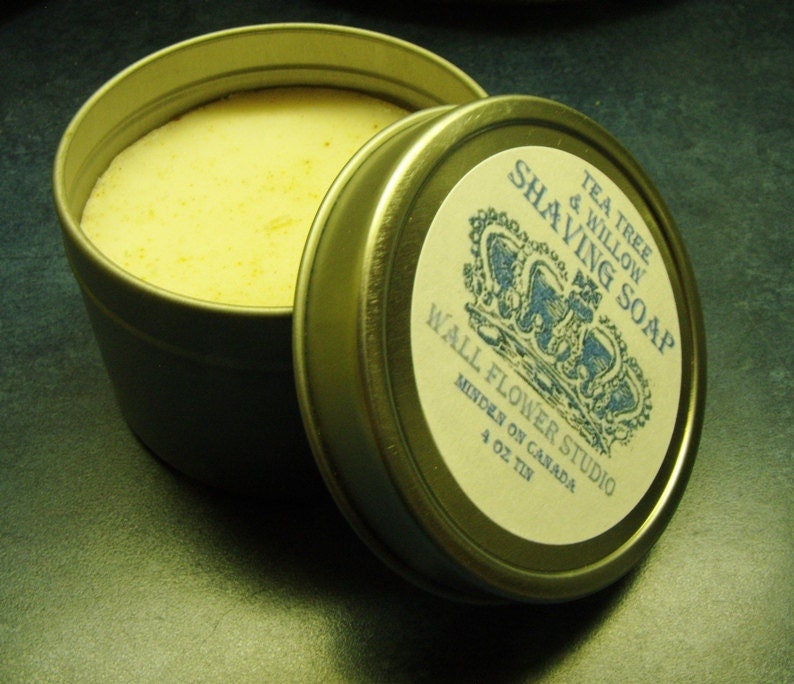 Willow Tea Tree Old Fashioned Shaving Soap
