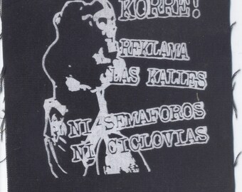 Korre! Reklama las kalles ni semaforos ni ciclovias patch