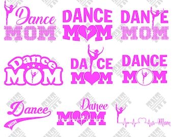 Dance svg - Dance mom svg - Dance mom vector - Dance mom digital clipart for Print, Design or more, files download svg, png, dxf