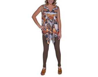 Cheetah Butterfly Tunic