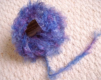 Short Curly Eyelash Yarn Made in Italy, 1 ball
