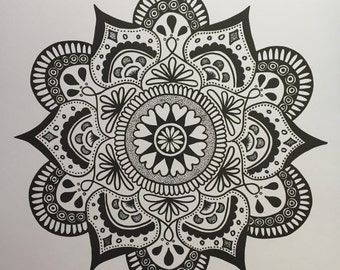 Mandala 11x14 Print