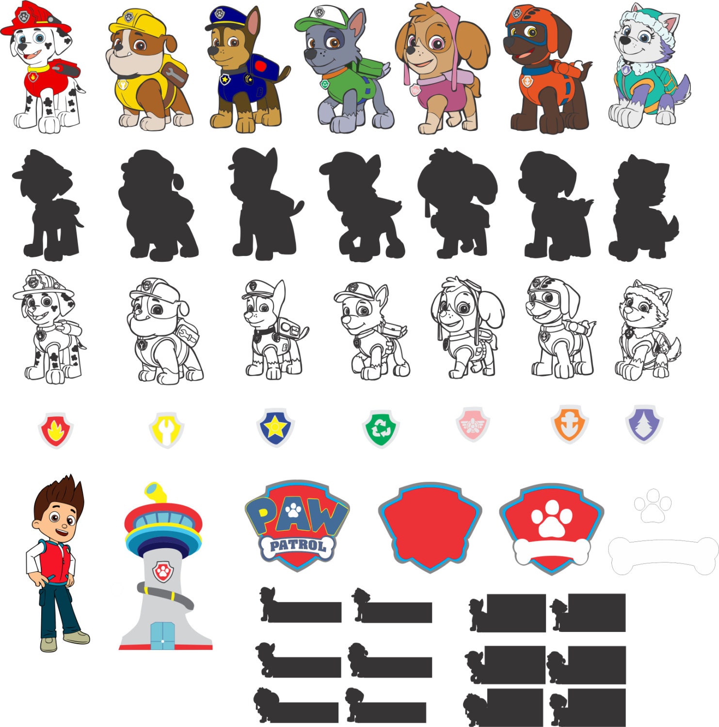Download Paw Patrol for Silhouette Studio