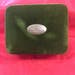 Green velvet jewelry box by Priscilla