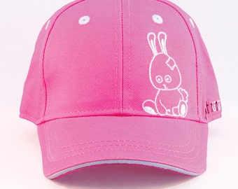 nunu_bunny - Baseball cap girl or boy / toddler or kid up to 5 years / hats available in two sizes