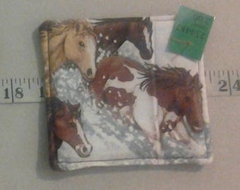 Coaster, Horses in the Snow 234487