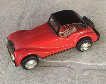 Antique Friction Tin Toy Car Made In Japan Vintage tin toy car friction tin toy car old toy car of 60s