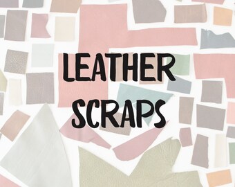 Leather Scraps by the Pound, assorted genuine top grain full grain upholstery leather scraps, leather remnants
