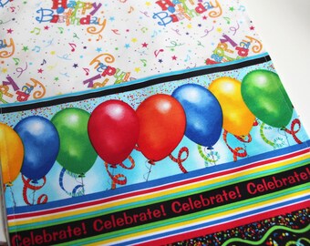 Happy Birthday Celebrate Table Runner