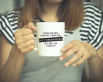 Veterinarian Gift Mug Coffee Vet Tech Animal