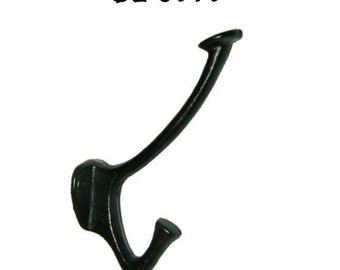 Coat Hook -Single Cast Iron Front Mount COAT HOOK