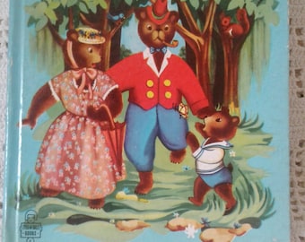 The Three Bears Tell a Tale Book by Whitman Copyright 1952
