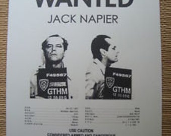 Wanted Poster Jack Napier Joker