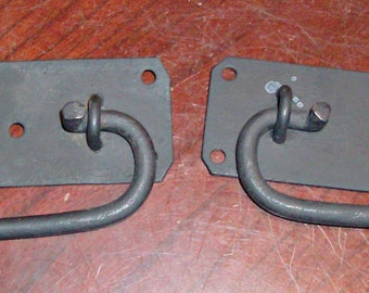 2 Vintage Metal Door/Drawer Handles