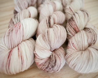 English Breakfast - Hand Dyed Fingering Weight Yarn
