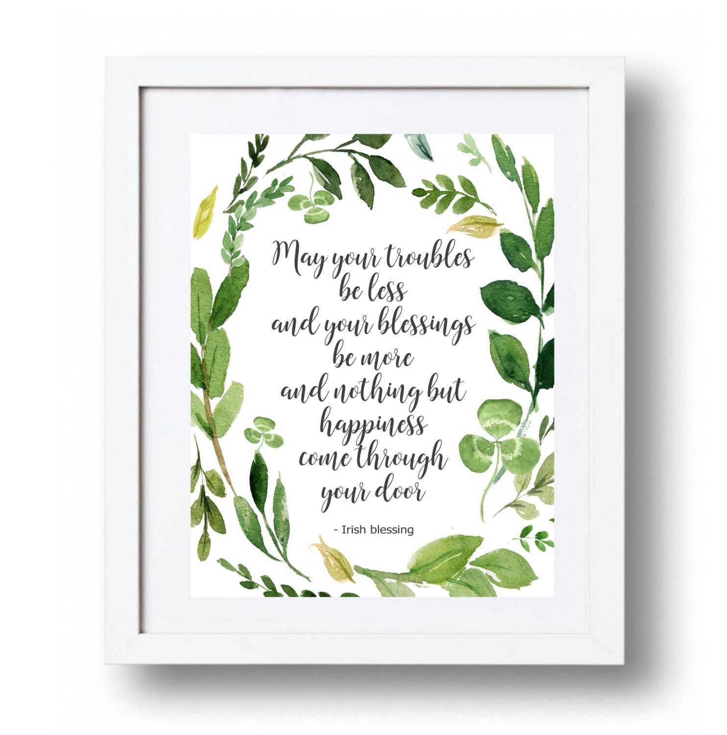 Irish Blessing Printable