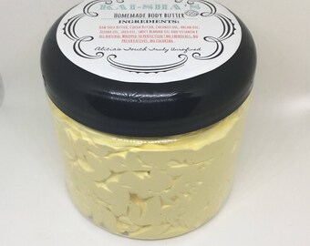 Raw whipped shea body butter 16oz