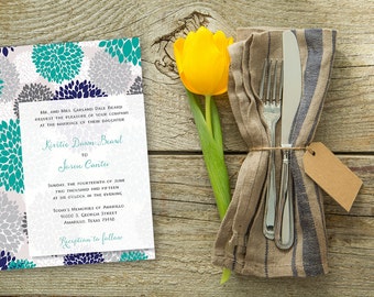 DIY Digital Printable Wedding Invitation