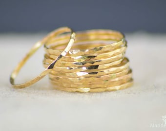 Super Thin 14k Gold Stackable Ring(s), thin ring, midi ring, skinny gold ring ,simple gold ring,minimal gold ring.thin gold ring,Gold Ring