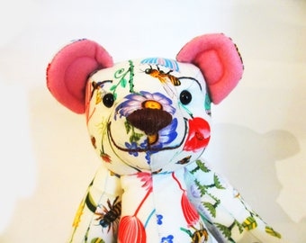 Teddy bear called Emily nursery decoration baby shower gift