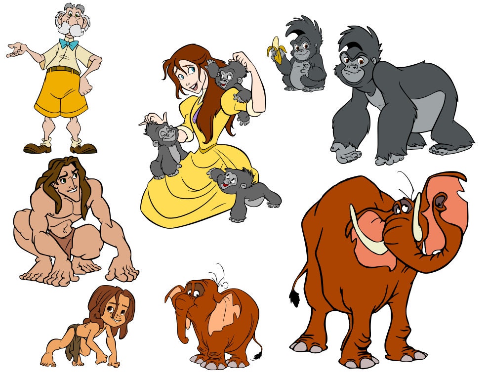 tarzan-collection-svg-files