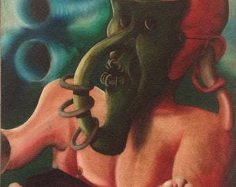 surreal oil painting