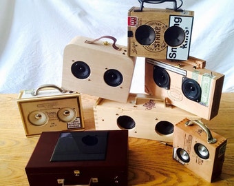 Country Blaster - Solar-Powered Boombox - Handmade