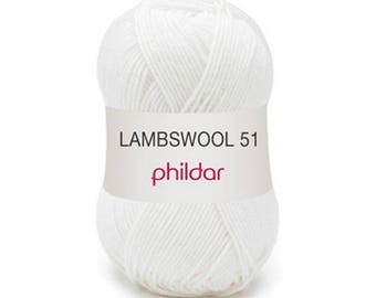 wool LAMBSWOOL white "Garance"