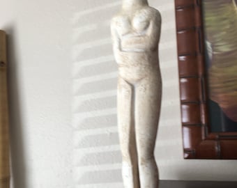 Alva Museum Replica of Greek Pre-HELLENIC CYCLADIC SCULPTURE by Bastis Master -Holiday Sale!
