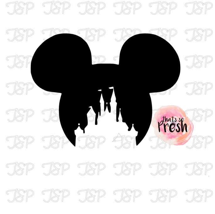 Disney Castle Decal Disney Decal Disney Castle Sticker