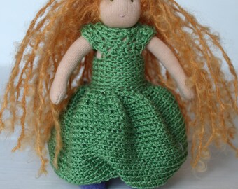 Baby Doll //Waldorf Pocket doll //Pocket Doll //Miniature Doll //Waldorf Doll Nature //Gift for girl
