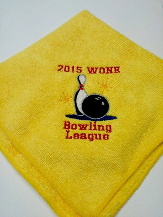 Bowling Towels Customized Personalized