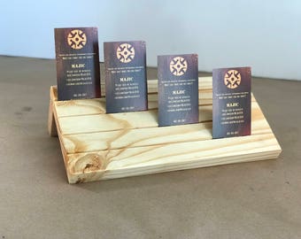 Elevated Earring Card Display / Earring Card Holder / Earring Card Organizer / Business Card Display / Jewelry Display Board