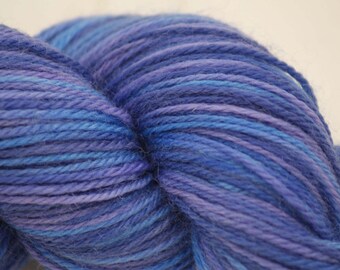 Wool/Nylon Sock Yarn Hand-painted "Perdita"