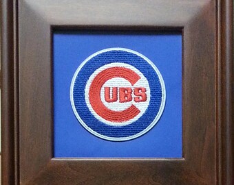 HUGE CHICAGO CUBS IRON-ON PATCH - 8 x 8.5