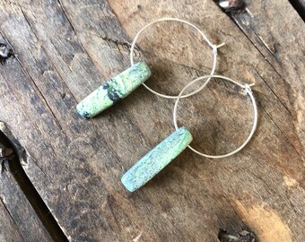 Bohemian Dangle Hoops