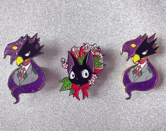 Seconds sale! Tokoyami Fumikage My Hero Academia - Jiji The Cat Kiki's Delivery Service Studio Ghibli