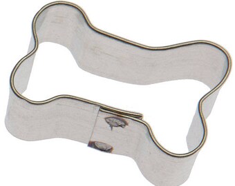 small breed mini DOG BONE Cookie Cutter Made in USA 1.25" training treat cookie cutter