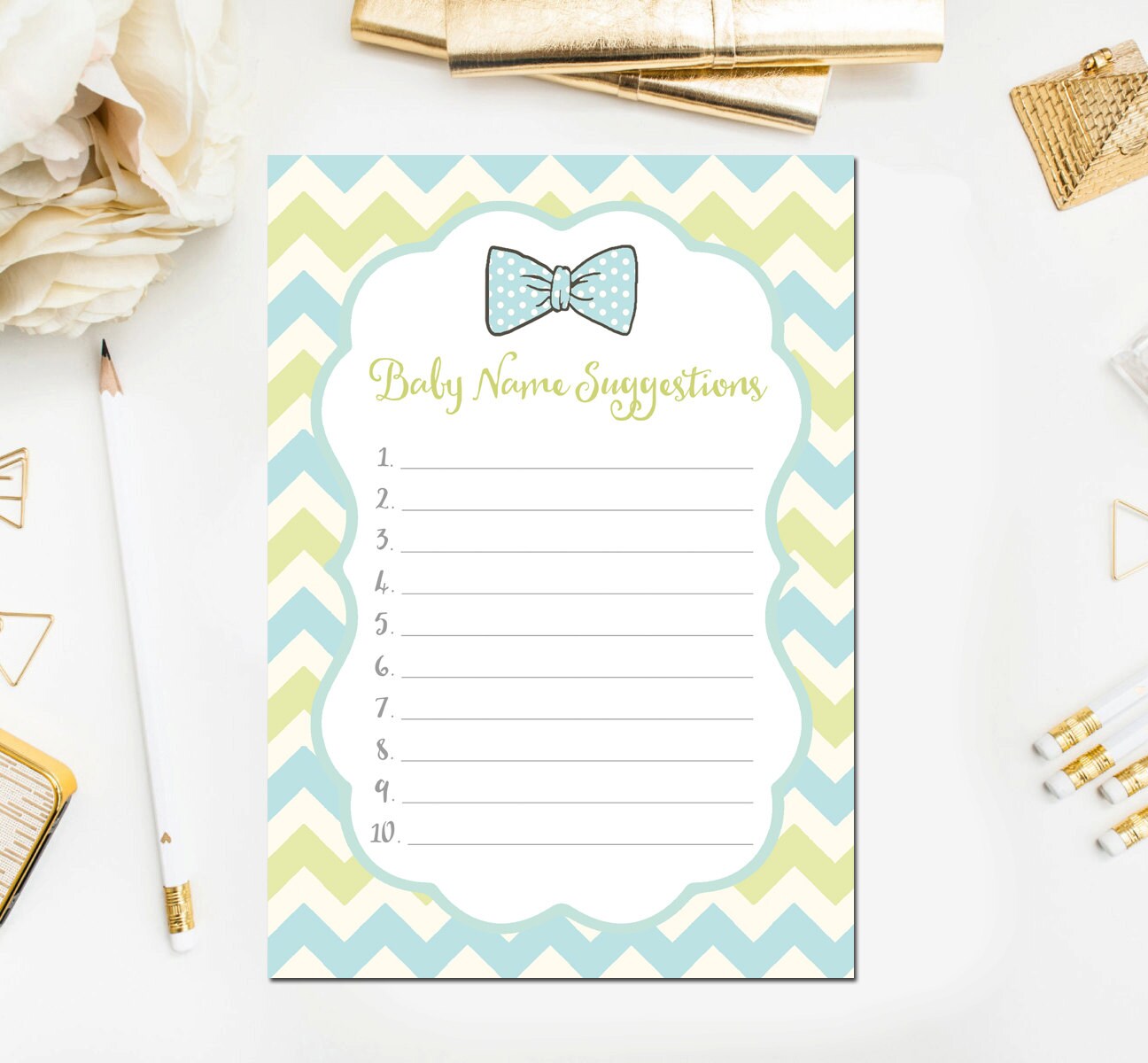 baby name suggestions baby shower game baby shower