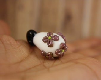 Easter Egg Necklace, Egg Jewelry, Egg Pendant, Easter, Easter Gift, Easter Necklace, Flower Necklace, Flower Pendant, Easter Egg