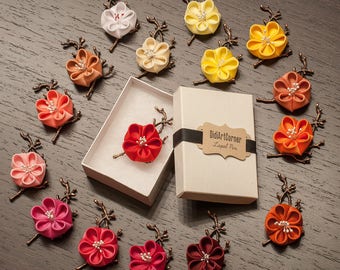 Cherry Blossom Flower Lapel Pin