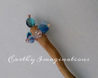Hair Stick, Hair Pin, Earthy Hair Accessorie, Boho Chic