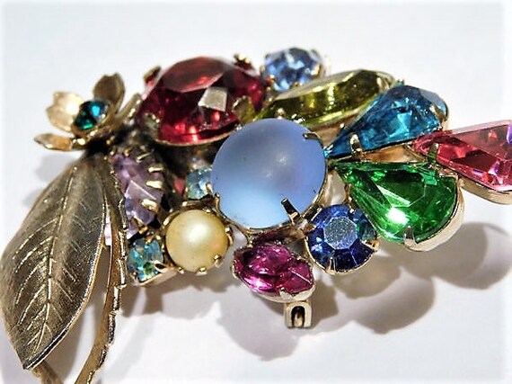 Rhinestone Brooch / Pendant