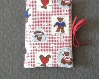 Health book "Sailors bears" on red and white.