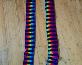 American Apparel Tie-Dye Thigh High Socks