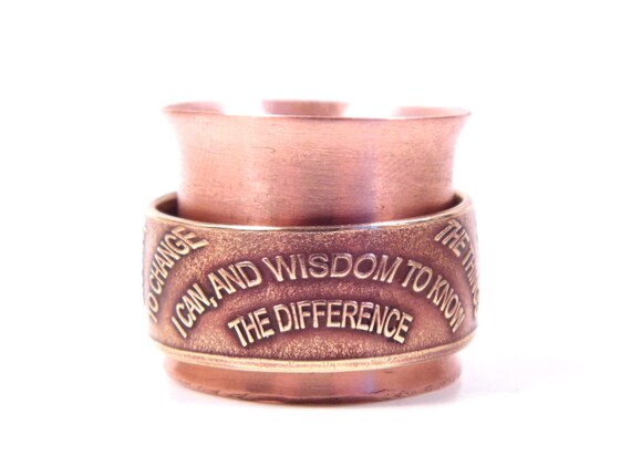 Size 10 1 2 Fid Spinner AA Token Coin Ring